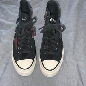Converse X Jean Michel Basquiat Chuck Taylor 70 Hi Size 7